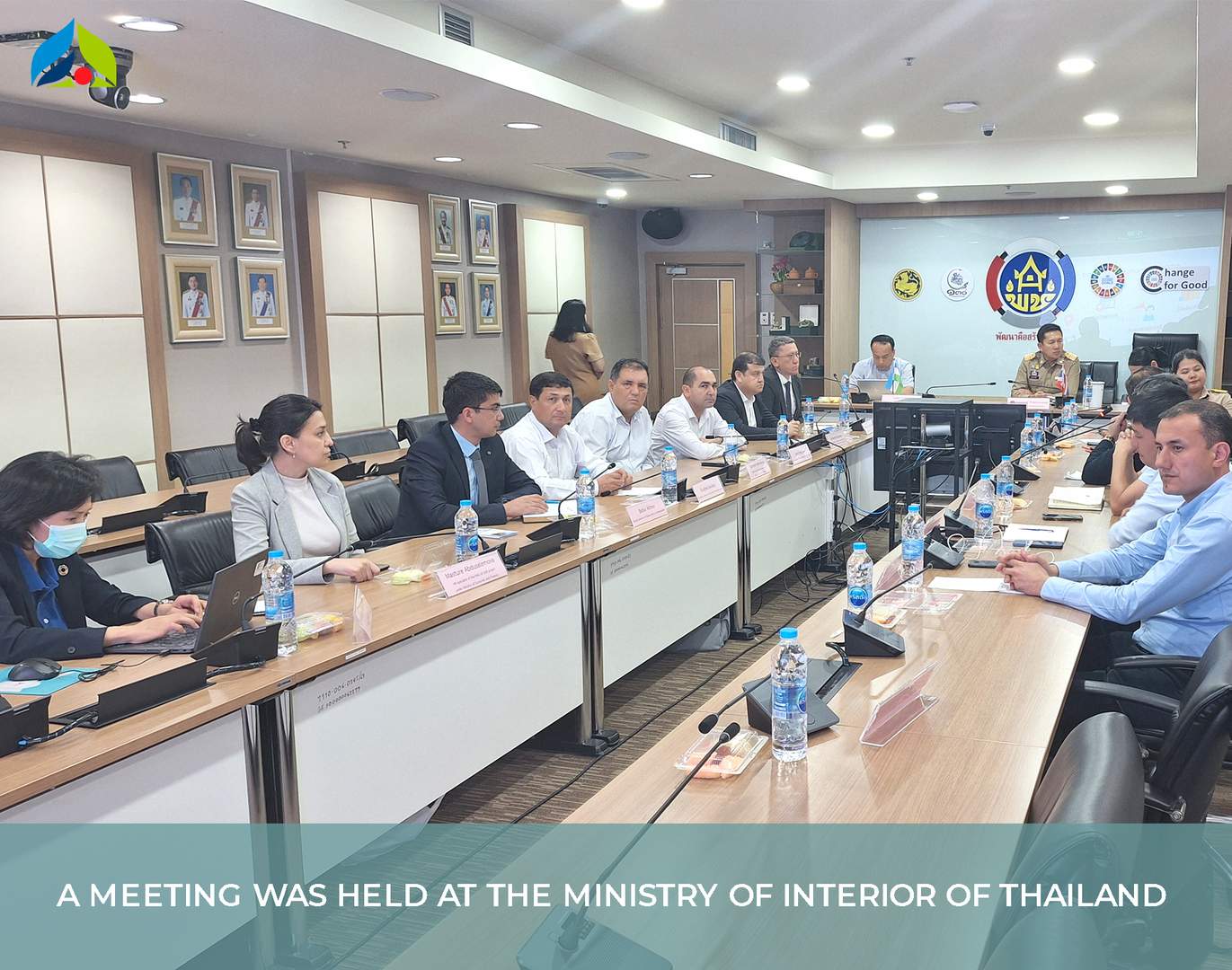 A Meeting Was Held At The Ministry Of Interior Thailand